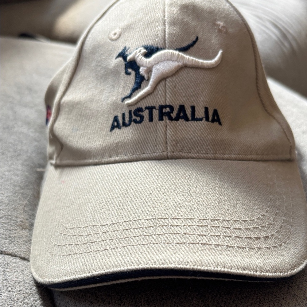 Australia Beige Baseball Cap